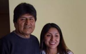 evo morales esposa